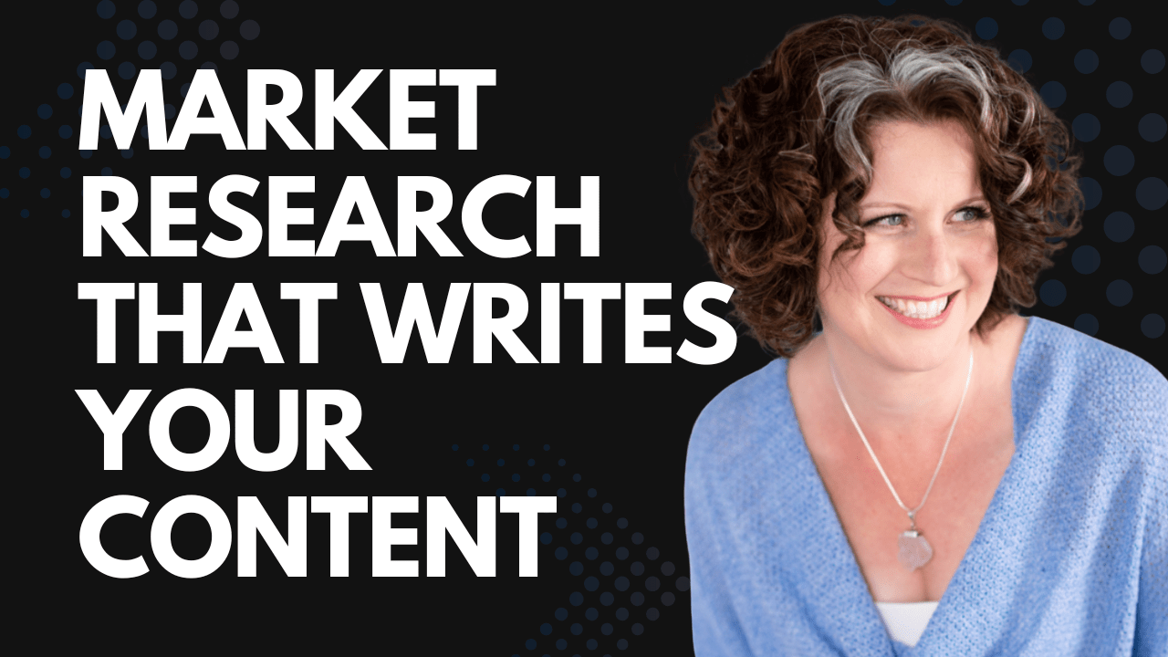 Market Research That Writes Your Content